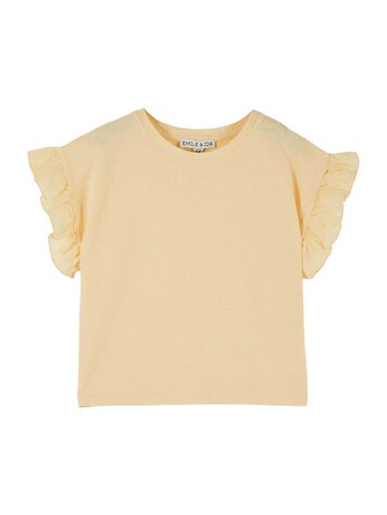 Emile et ida Tee Shirt Jersey Flamme - Pastel