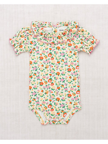 Misha & Puff Balloon Sleeve Paloma Onesie - String/Hazy Lilac Brimfield