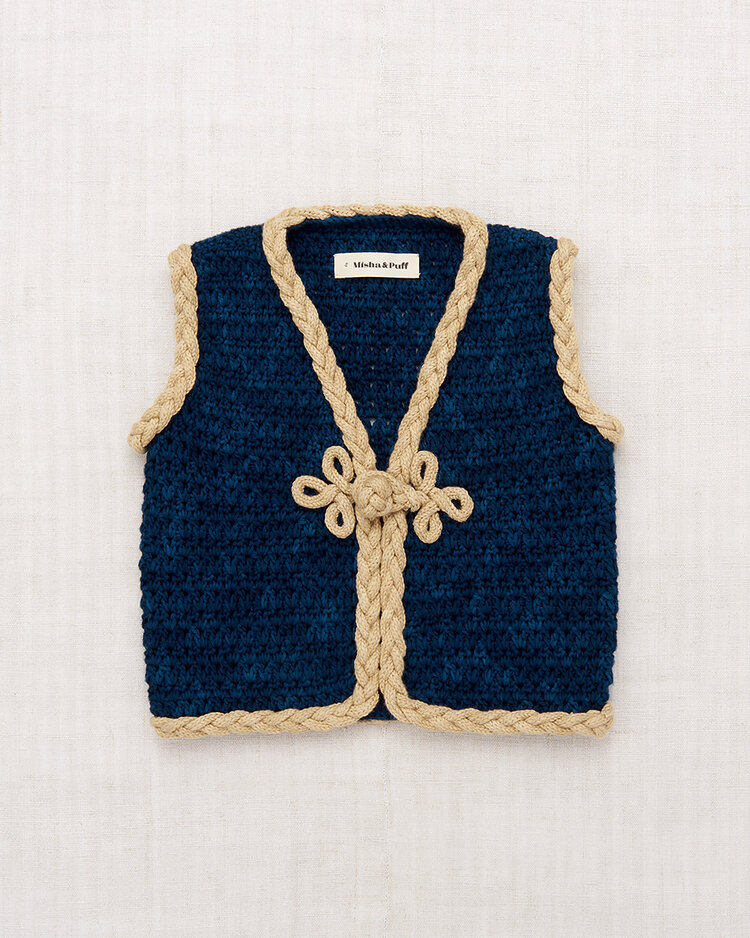 Misha & Puff Braid Ashbury Vest - Celestial