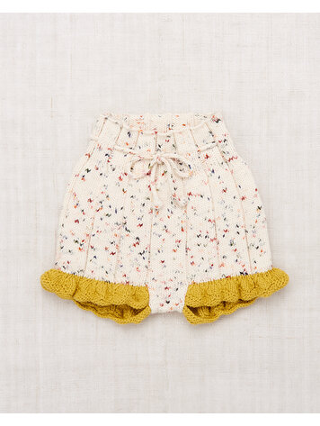 Misha & Puff Scallop Hem Shorts - Picnic Confetti