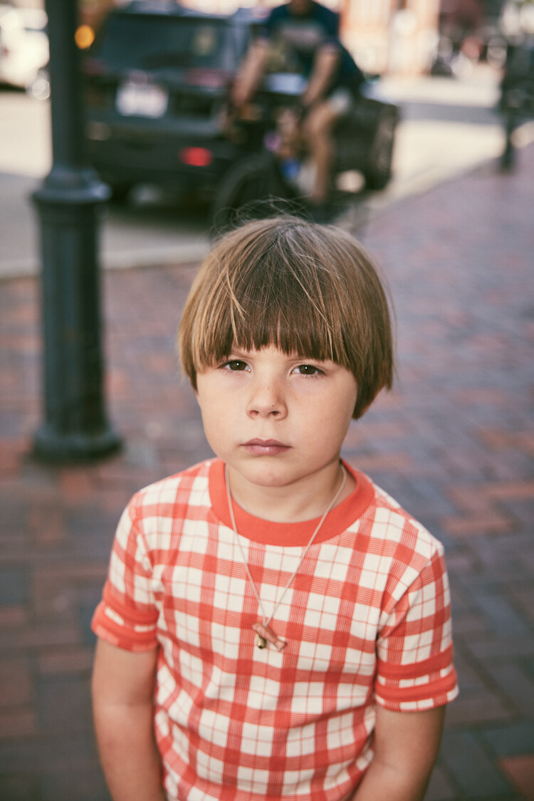 Misha & Puff Rec Tee - Tomato Piazza