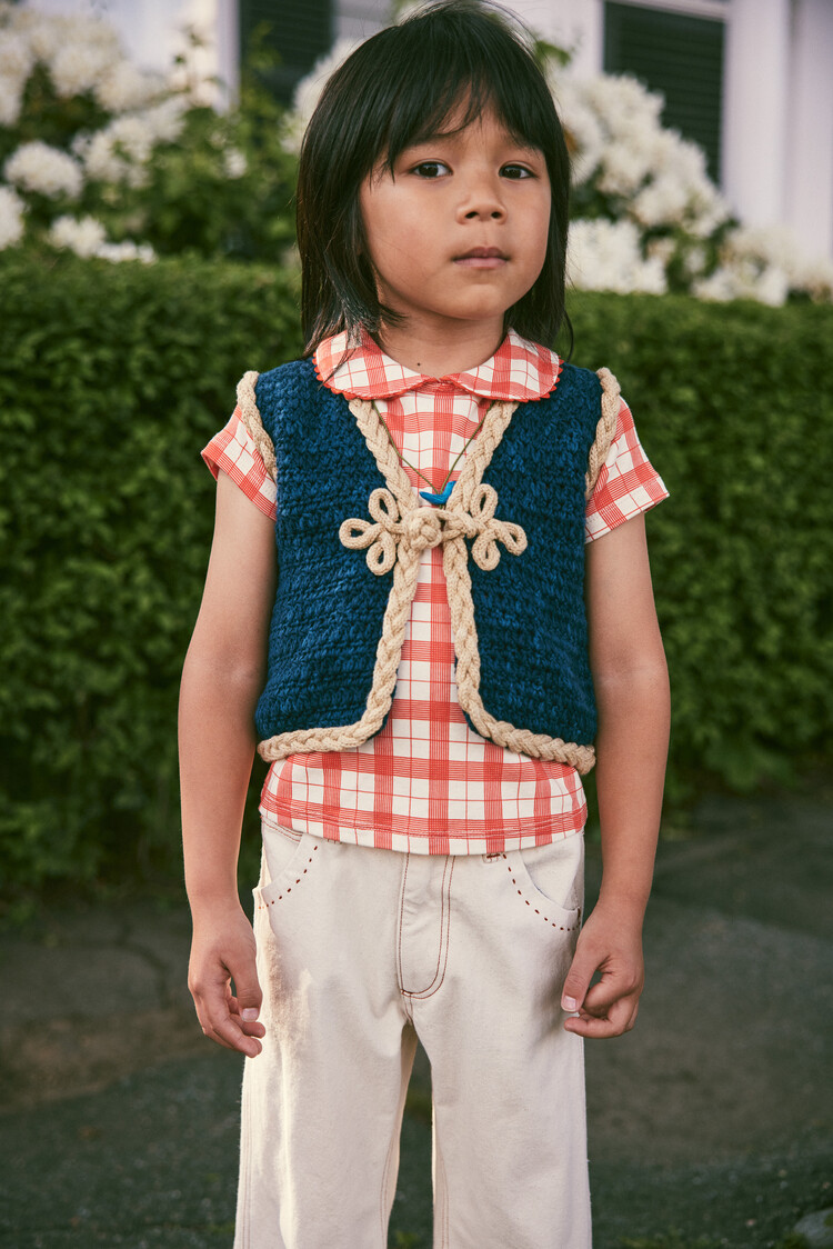 Misha & Puff Braid Ashbury Vest - Celestial