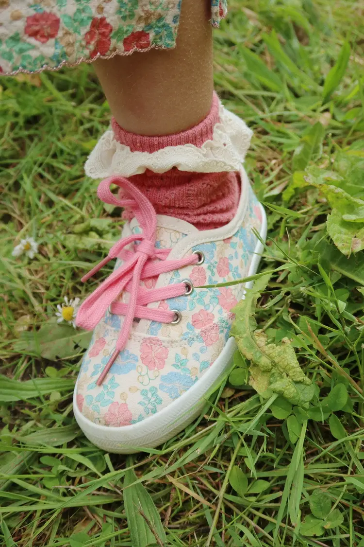 Konges Sløjd 2 Pack Pointelle Socks - Pink Mix