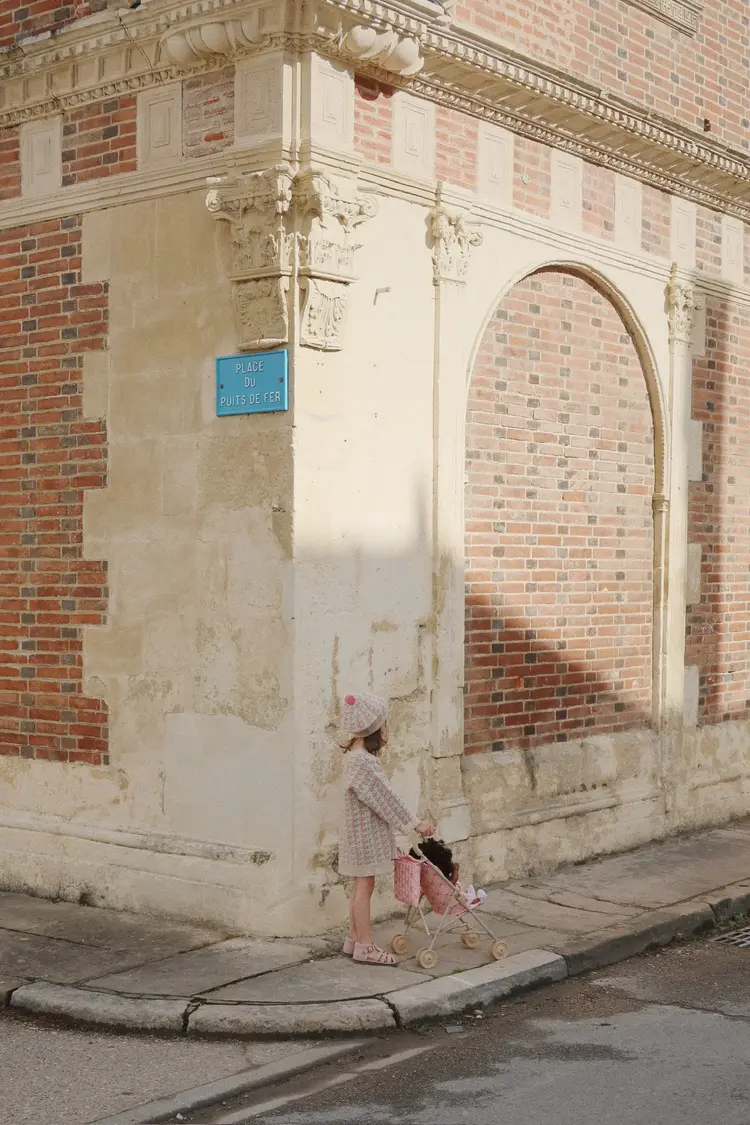 Konges Sløjd Poppenwagen - Lacy Pink