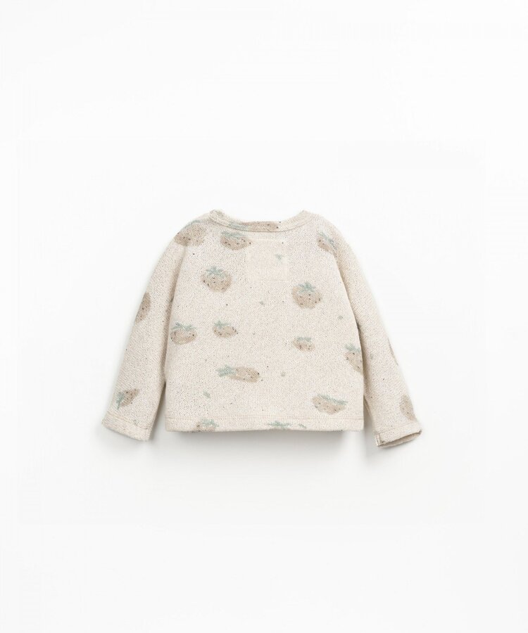Play Up Printed Jersey Sweater - Grés Laranjas