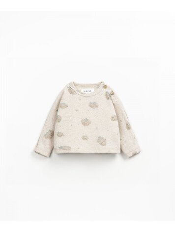 Play Up Printed Jersey Sweater - Grés Laranjas
