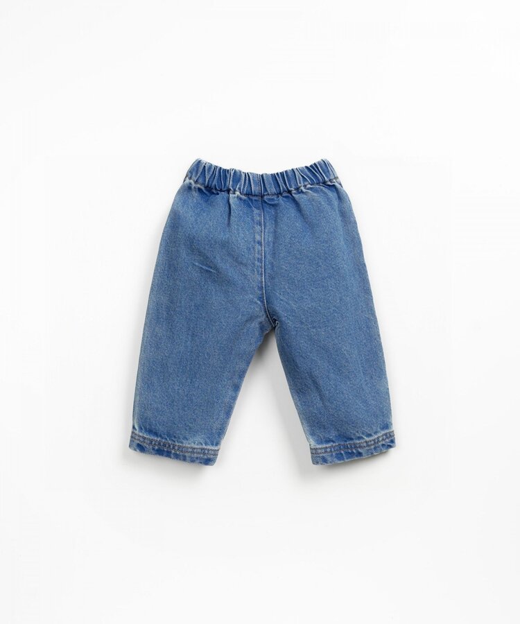 Play Up Denim Trousers - Denim