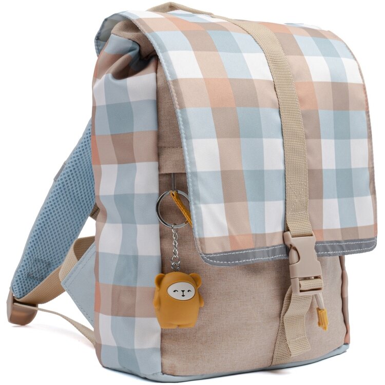 Backpack Small - Cottage Blue Checks