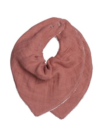Bandana Bib - Clay - 2 pack