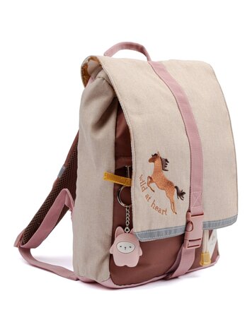 Backpack - Small - Wild at Heart - Caramel