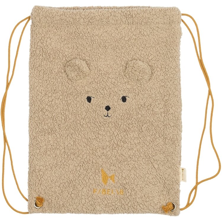 String Bag - Bear - Oxford Tan