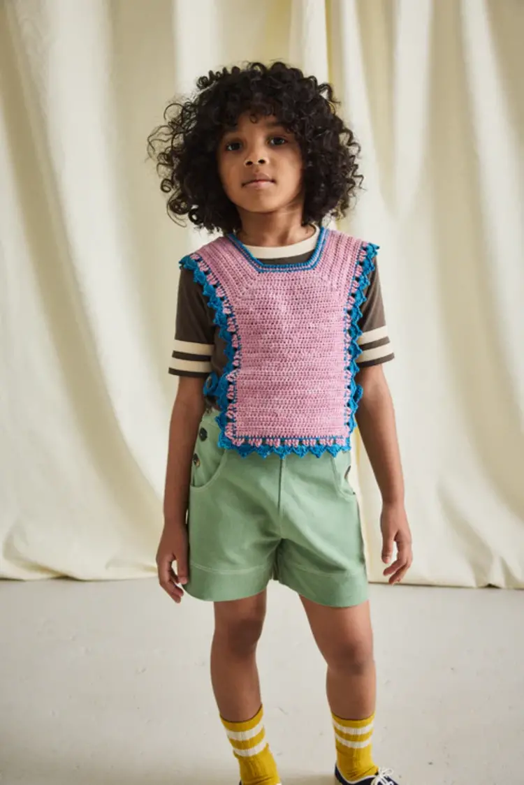 Misha & Puff Crochet Topanga Popover - Hazy Lilac