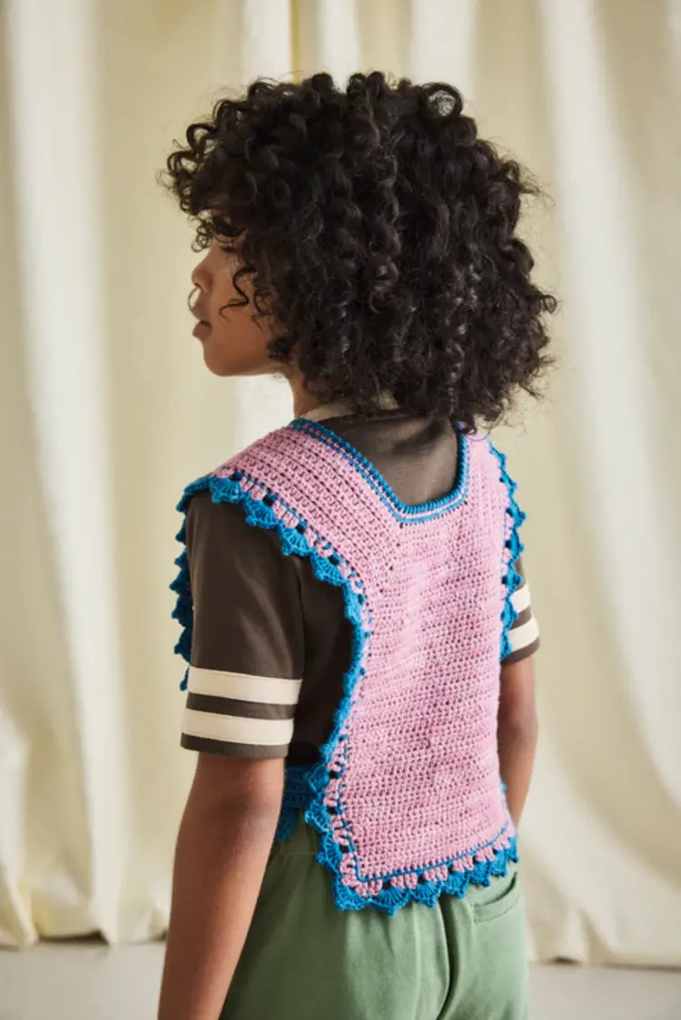 Misha & Puff Crochet Topanga Popover - Hazy Lilac