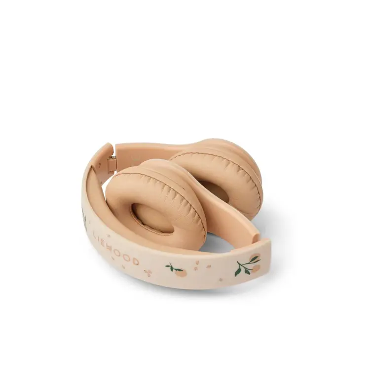 Liewood Quinn Wireless Headphones - Peach/Sea shell