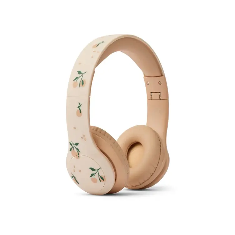 Liewood Quinn Wireless Headphones - Peach/Sea shell