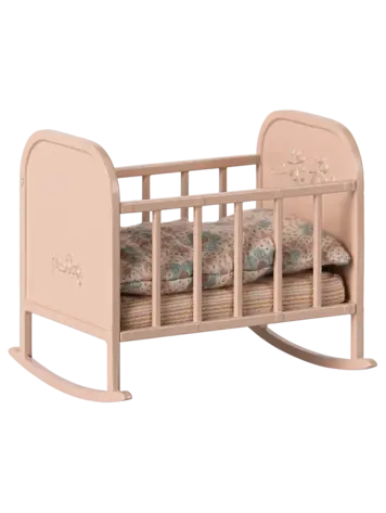 Maileg Cradle, My - Light Rose