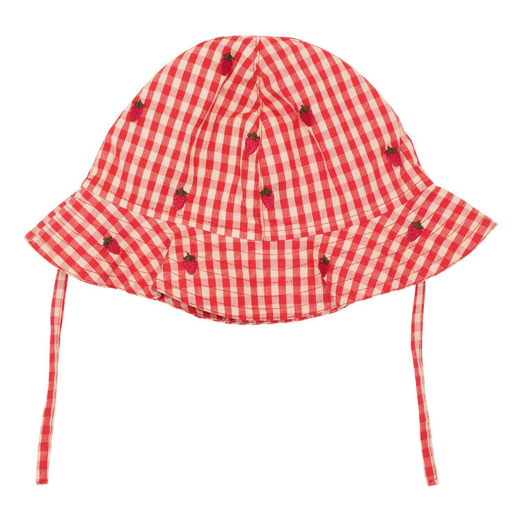 Flöss Molly Sunhat - Berry Gingham