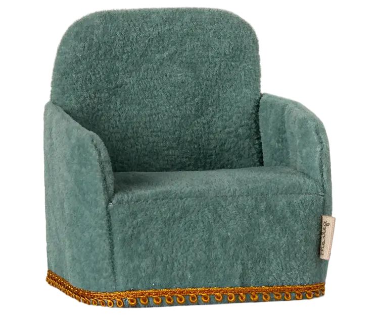 Maileg Folding Chair, Mouse - Mint