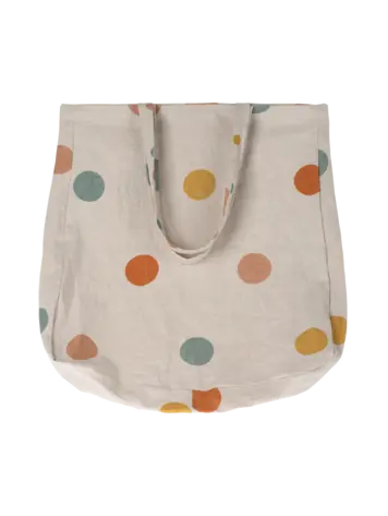 Maileg Tote Bag Multi dots - Large