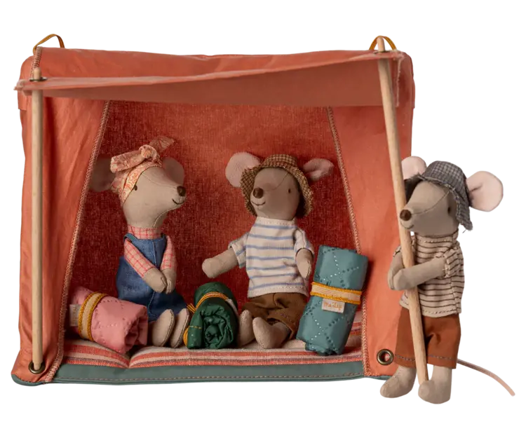 Maileg Happy Camper Tent , Mouse