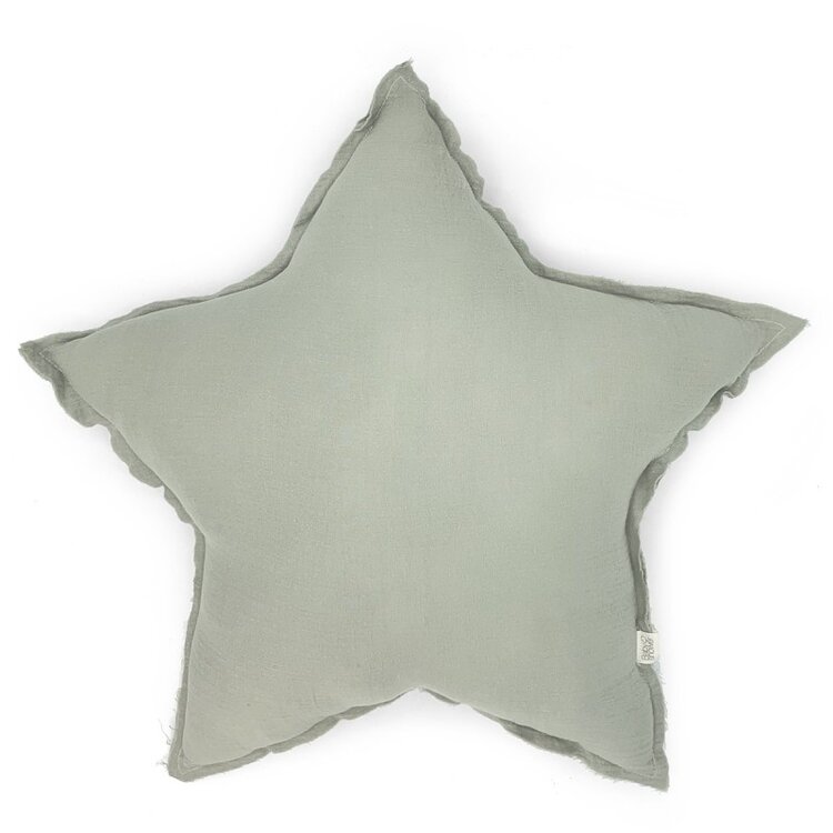 Babyshower Big Star Cushion - Dune Powder
