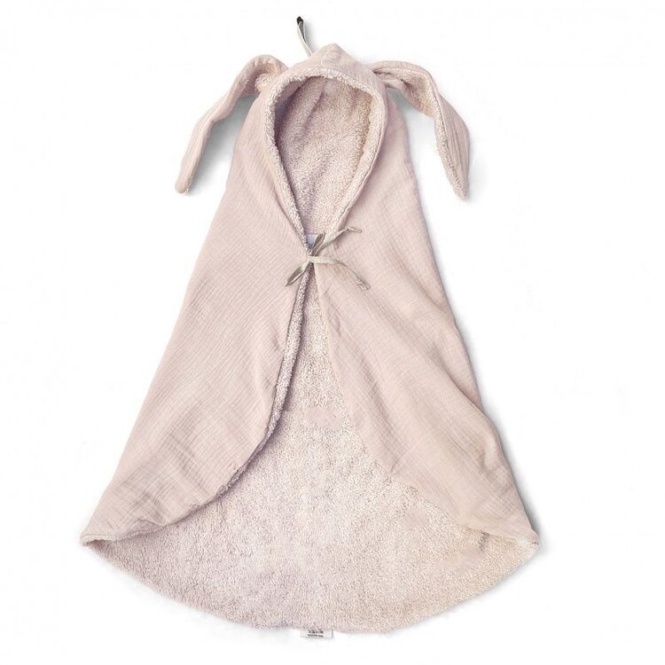 Babyshower Bunny Swaddle - Nude Powder