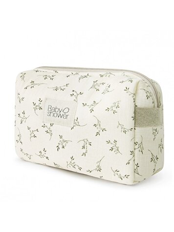 Babyshower Camila Toiletries Case - Olive Bloom