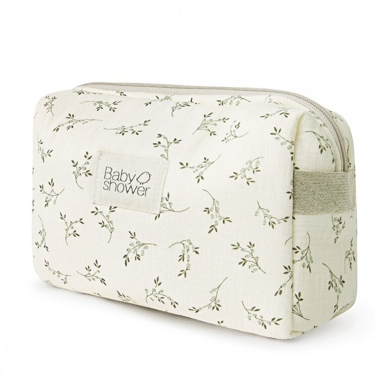Babyshower Camila Toiletries Case - Olive Bloom