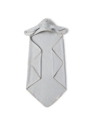 Babyshower Bunny Bath Cape - Blue Apricot