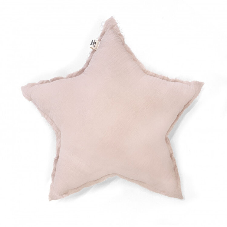 Babyshower Star Cushion - Nude Powder