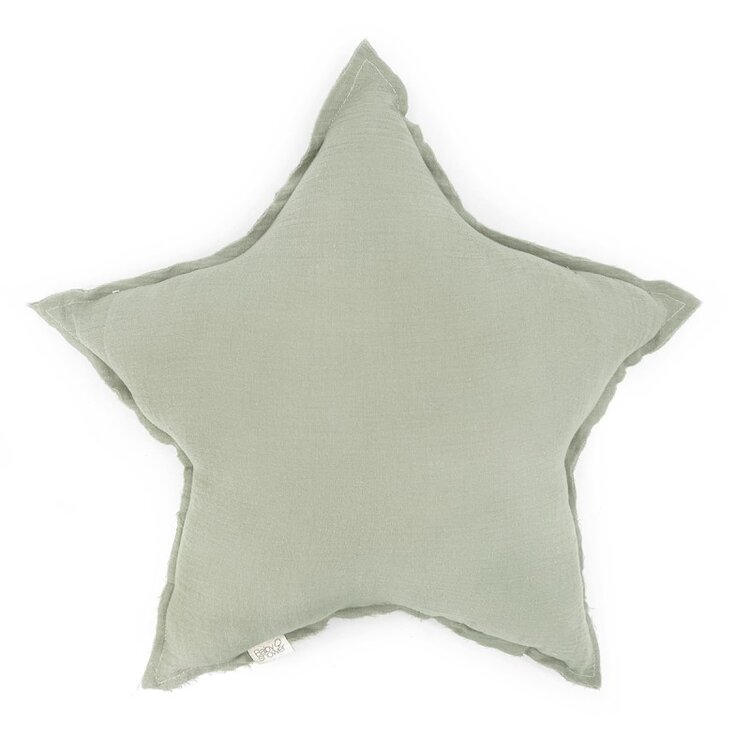 Babyshower Star Cushion - Dune Powder