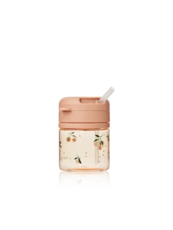 Liewood Pavian Tritan Straw Cup 280ml - Peach/Sea Shell