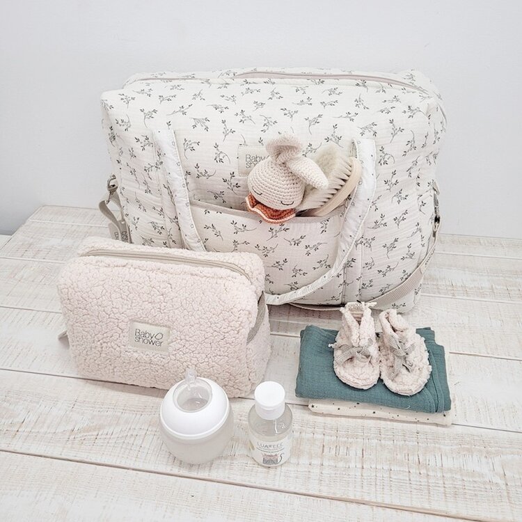 Babyshower Camila Verzorgingstas - Olive Bloom