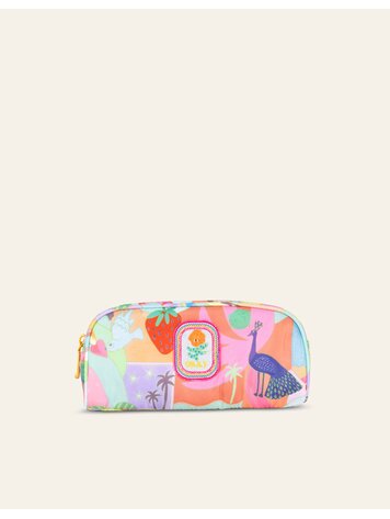 Oilily Paige Pencil Case - Meadow