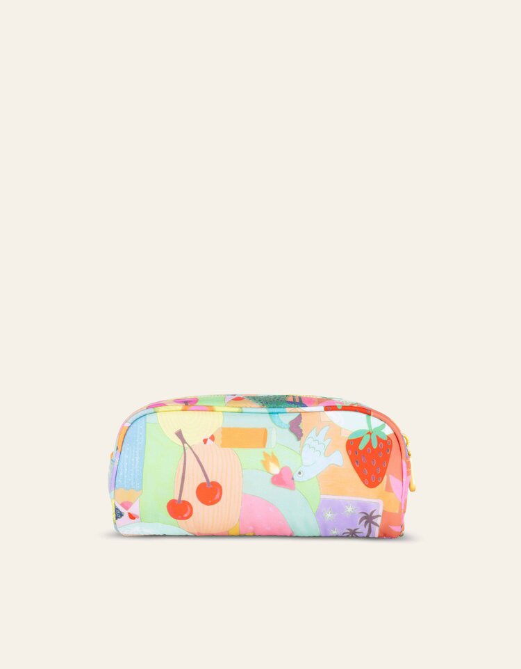 Oilily Paige Pencil Case - Meadow