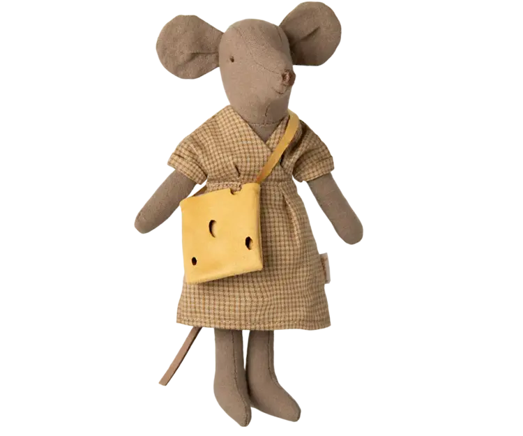 Maileg Mum Mouse - Light Brown