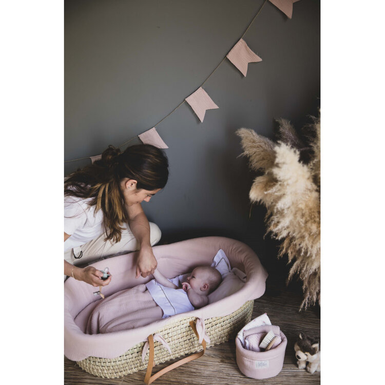 Babyshower Little Cloud Basket Dressing - Nude Powder