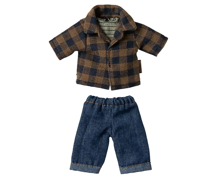 Maileg Dad Mouse - Light Brown