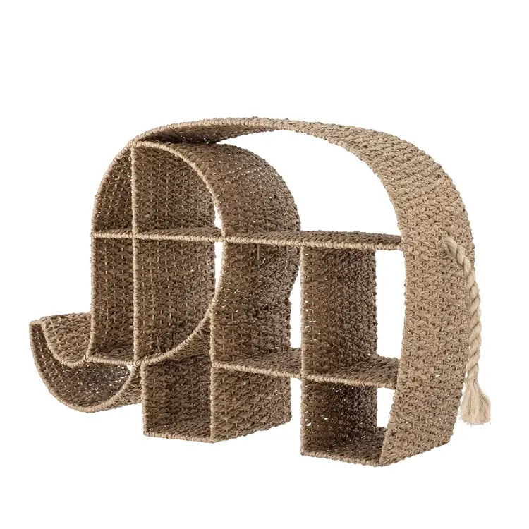 Elmar Bookcase - Nature/Bankuan Grass