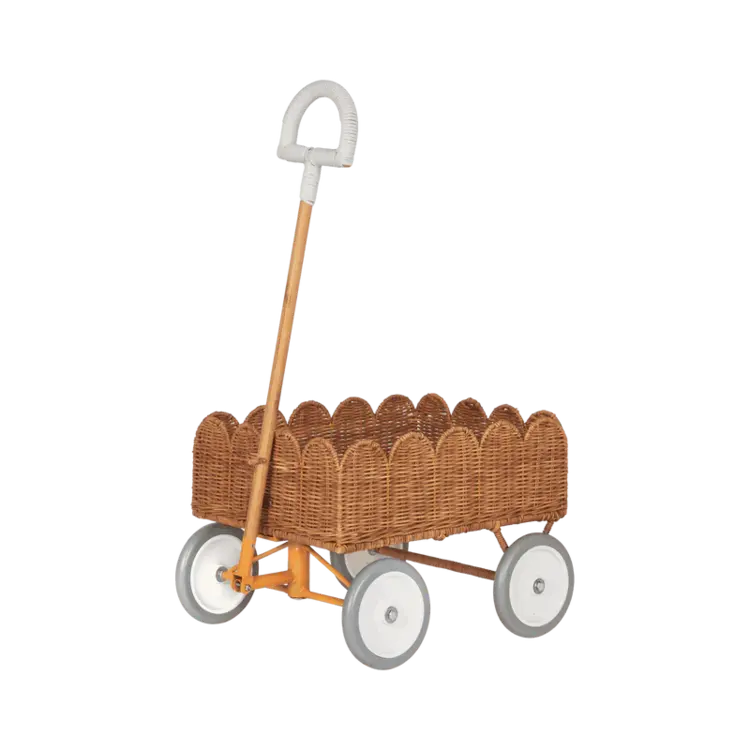 Olli Ella Petal Wonder Wagon - Natural