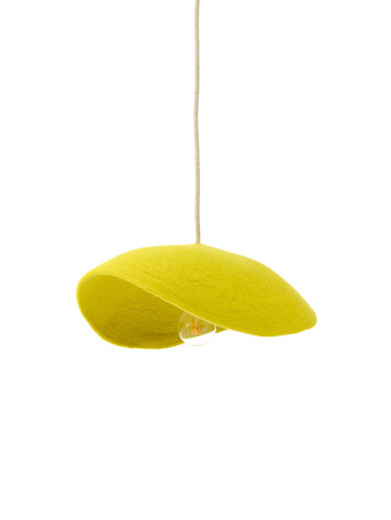 Muskhane Dome Hanglamp Uni - Fleur De Soufre - Medium Ø40cm