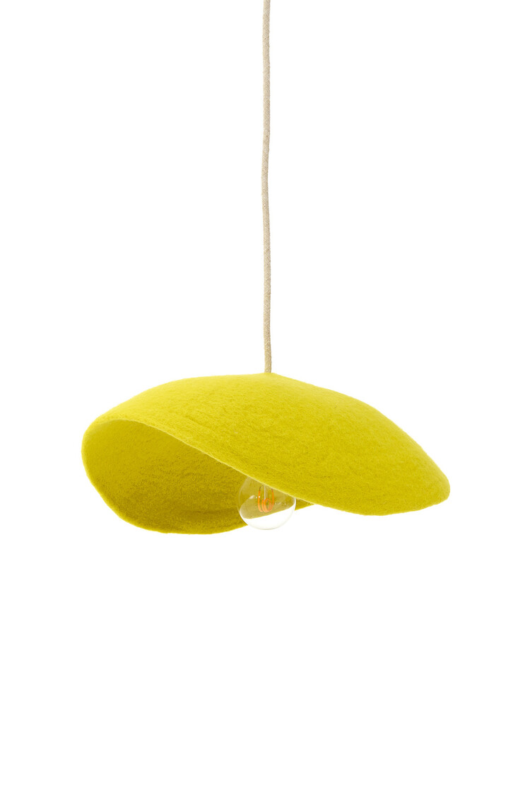 Muskhane Dome Hanglamp Uni - Fleur De Soufre - Medium Ø40cm