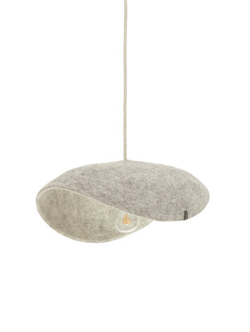 Muskhane Dome Suspension Reversible - Pierre Clair/Naturel - Medium Ø40cm