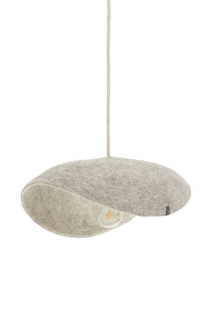 Muskhane Dome Suspension Reversible - Pierre Clair/Naturel - Medium Ø40cm