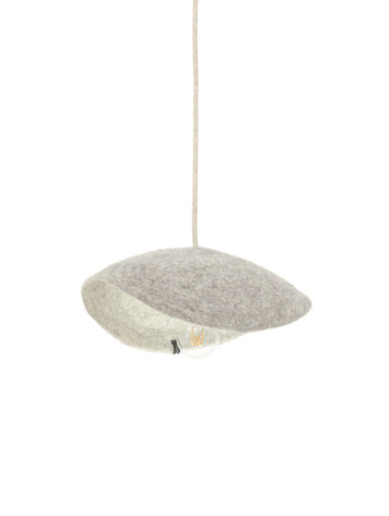 Muskhane Dome Suspension Reversible - Pierre Clair/Naturel - Small Ø33cm
