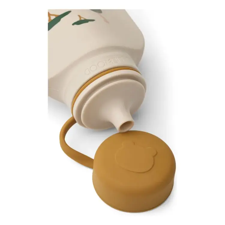 Liewood Lizzie Smoothie Bottle 2-Pack - Safari sandy mix