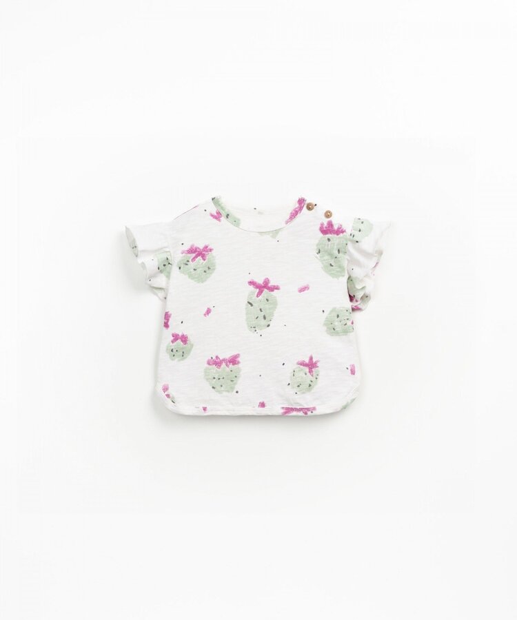 Play Up Printed Jersey T-shirt - Shapes