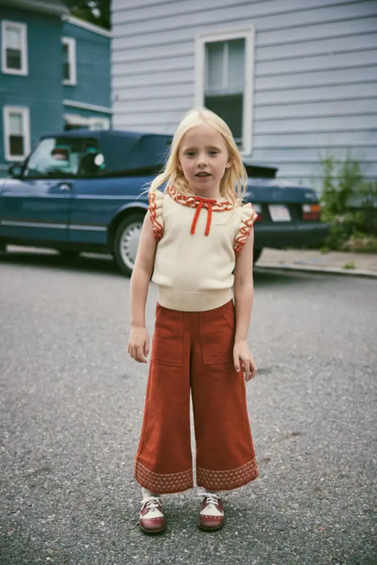 Misha & Puff Little Paths Kickstand Pant - Claystone