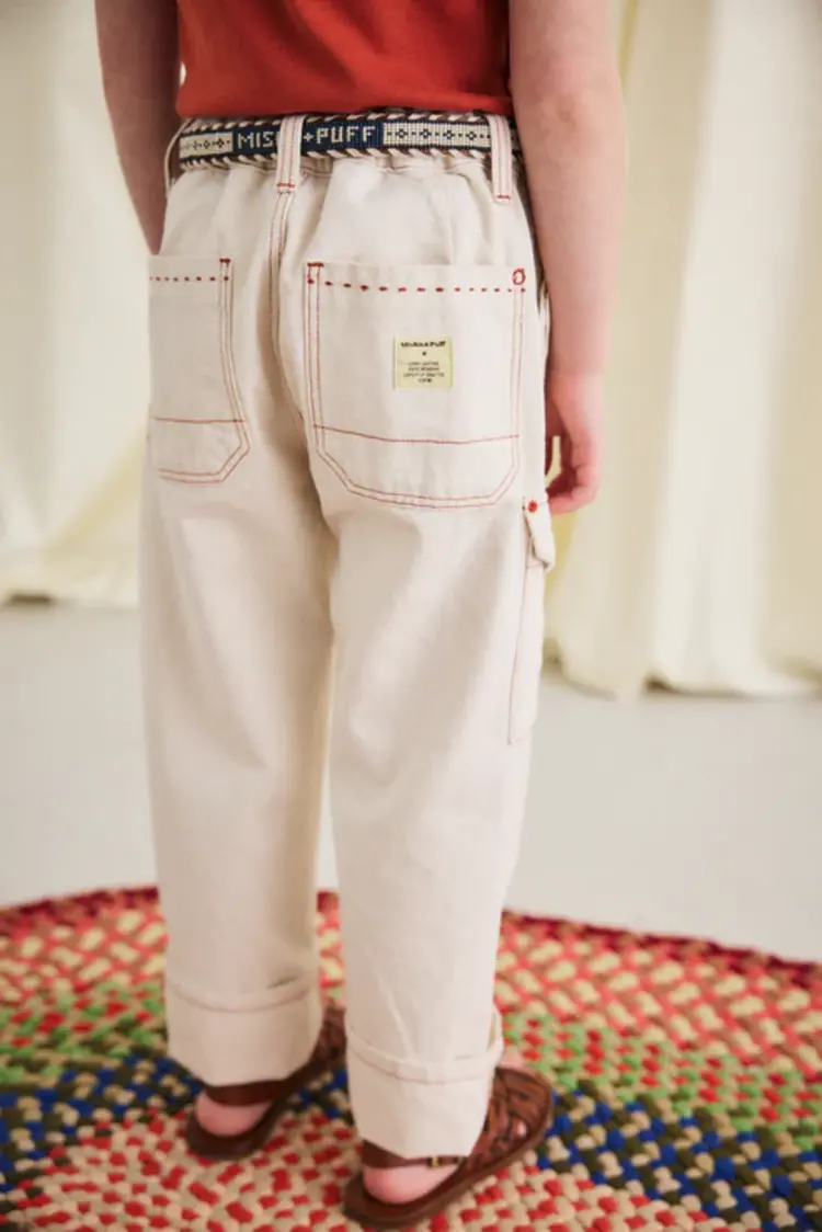 Misha & Puff Utility Jeans - Gesso