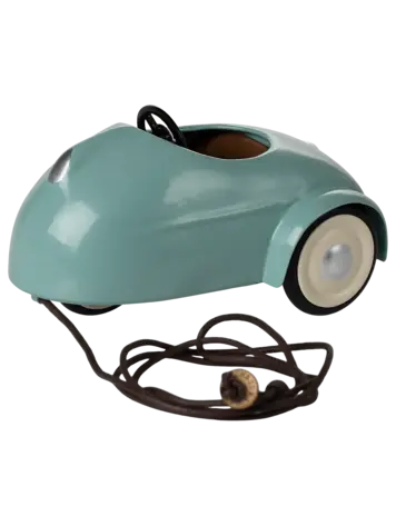 Maileg Car, Mouse - Light Blue